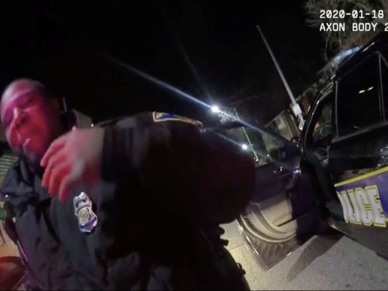 Welton Simpson Jr. captured on body worn camera in January 2020.