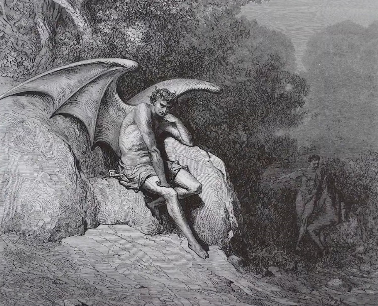 Illustration for John Milton’s “Paradise Lost“ by Gustave Doré