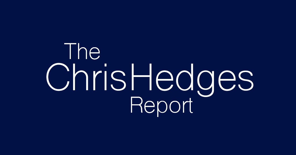 The Chris Hedges Report logo text