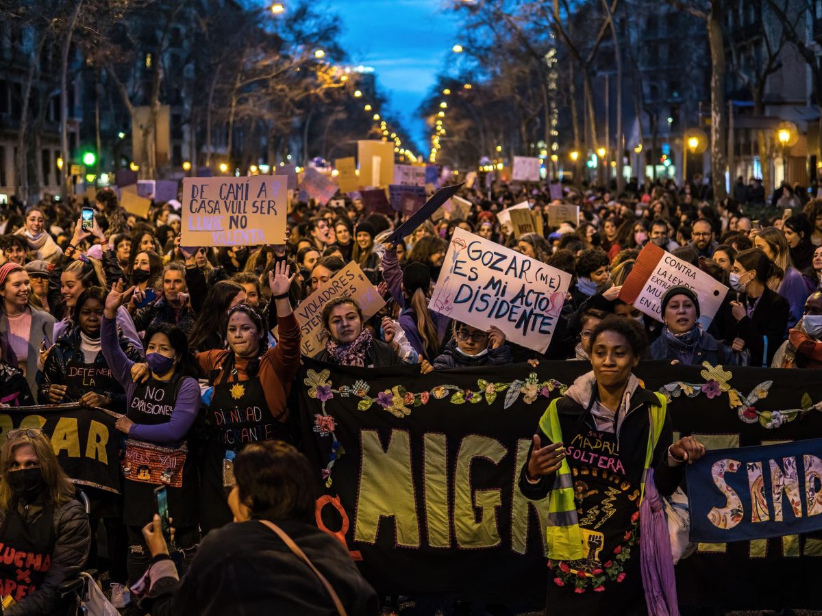 60,000 strike in Barcelona for International Women’s Day