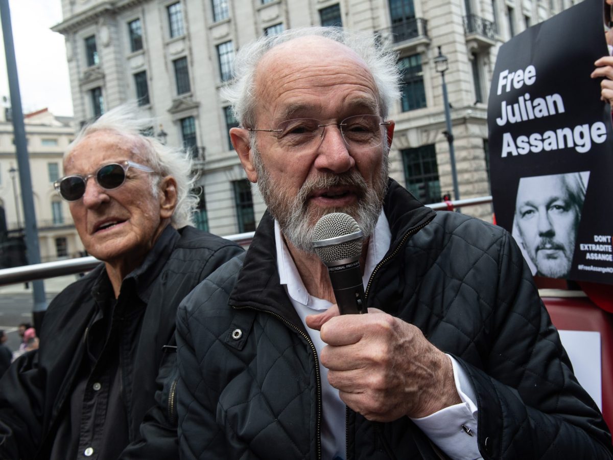 The Chris Hedges Report: Julian Assange’s father, John Shipton, speaks out