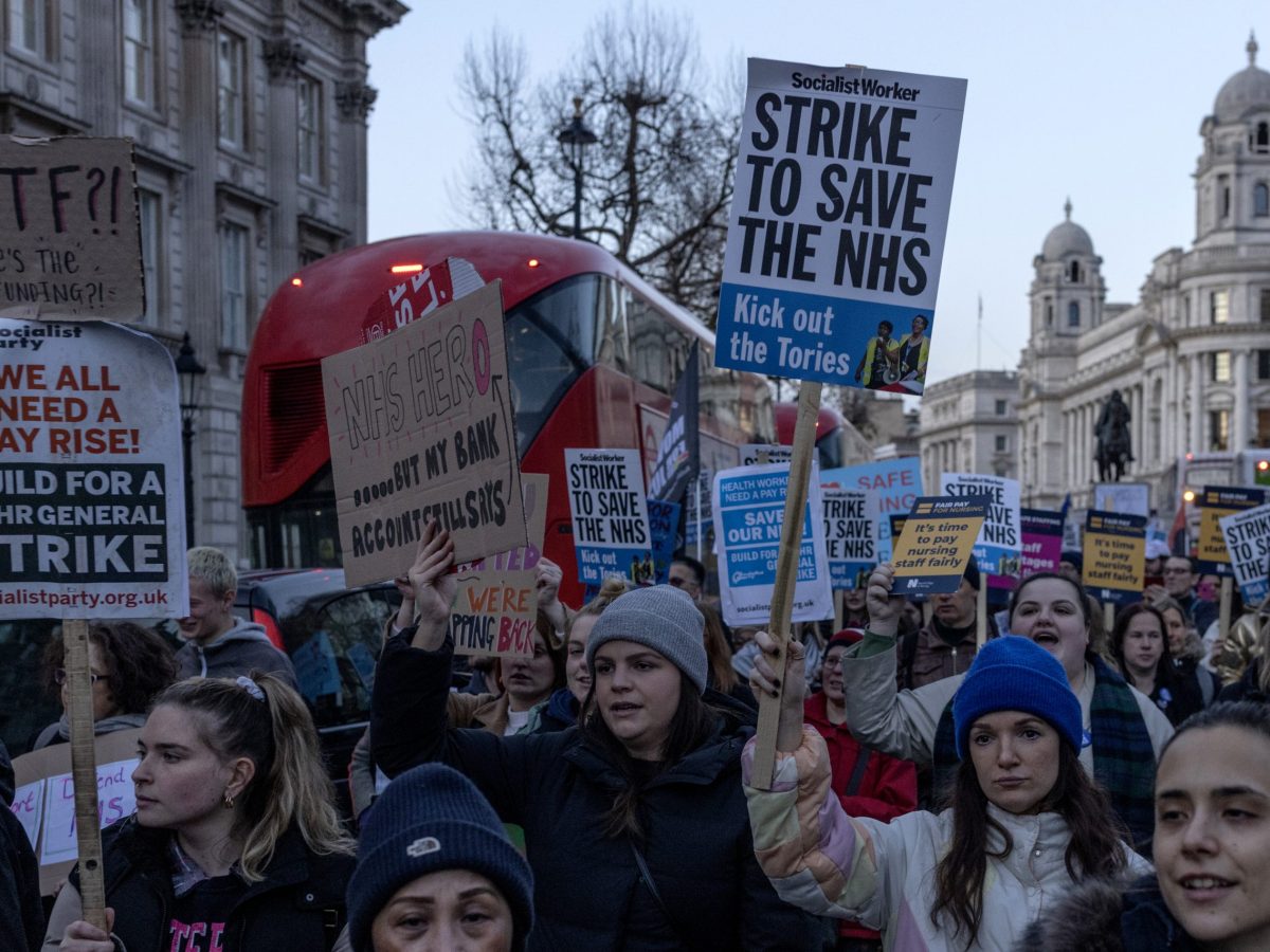 UK nurses join Britain’s cost of living strike wave to save NHS