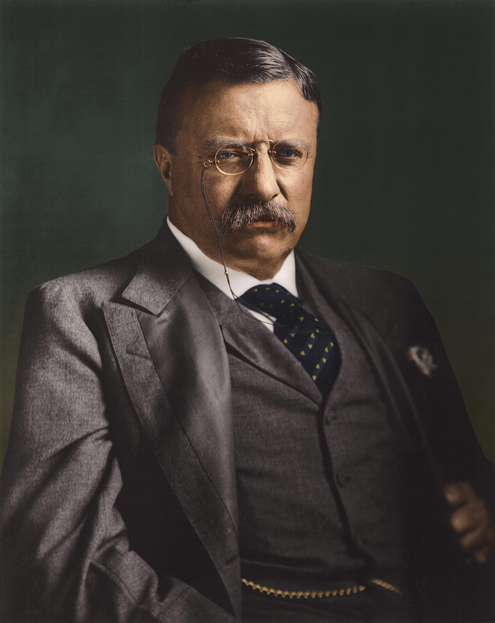 Theodore Roosevelt (1858 - 1919), twenty-sixth president of the United States of America. Photo by Stock Montage/Stock Montage/Getty Images
