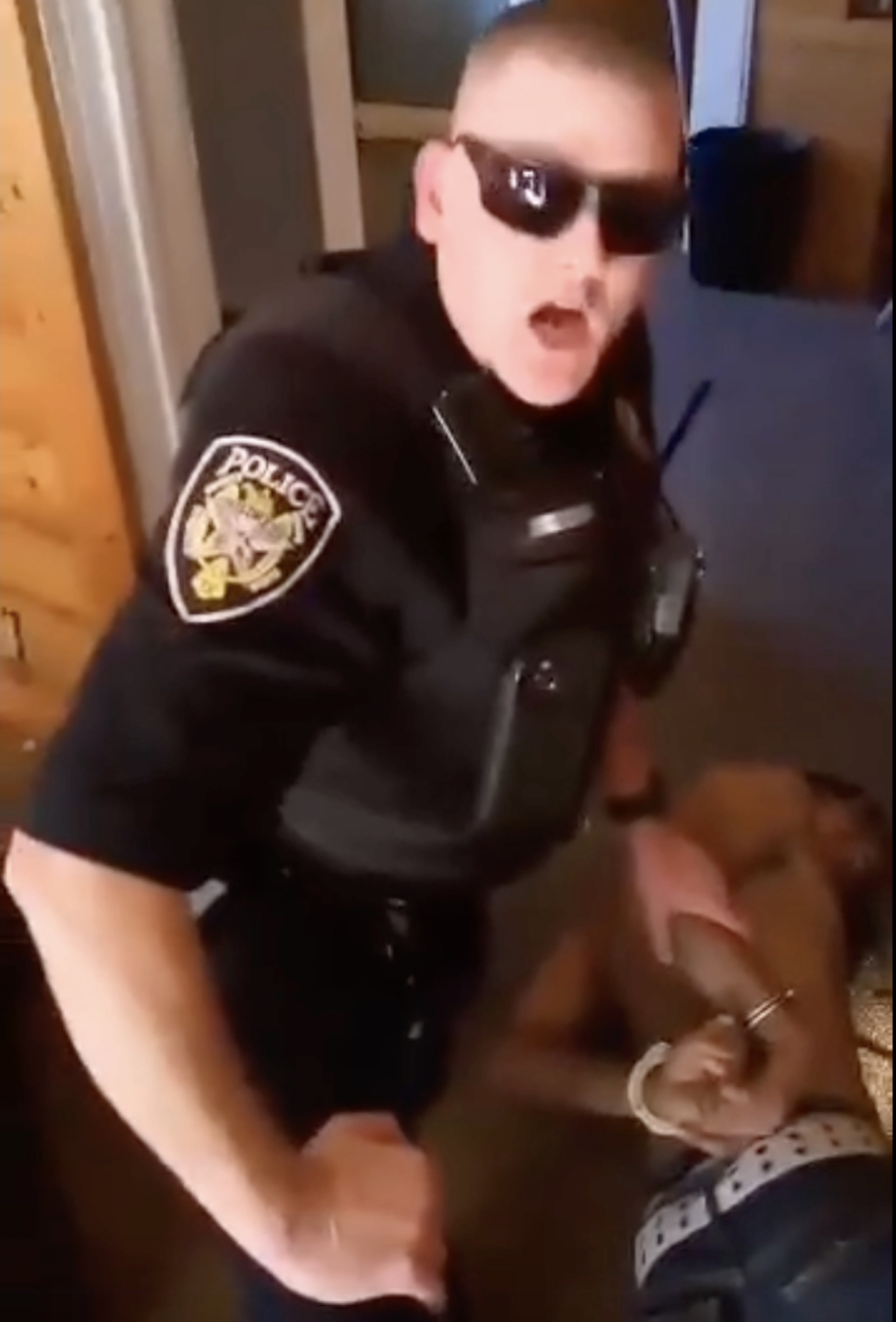 Childress, TX, police enter home of a family without a warrant over an alleged noise complaint. Footage courtesy of Manuel Mata, Texas cop watcher, and the Bermudez family.